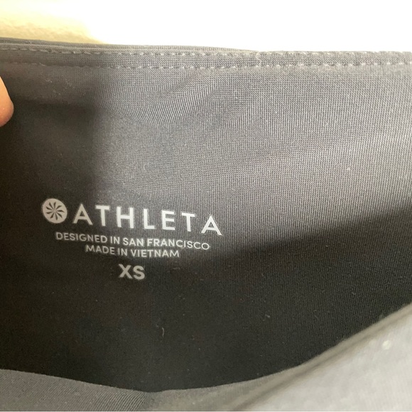 ATHLETA Stellar Crop Pants High Rise Black {JJ31} - Picture 4 of 6